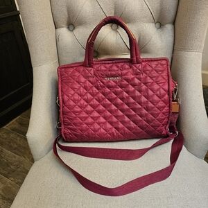 MZ Wallace Medium Box Tote in Dahlia